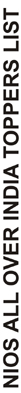 Nios Online Admission